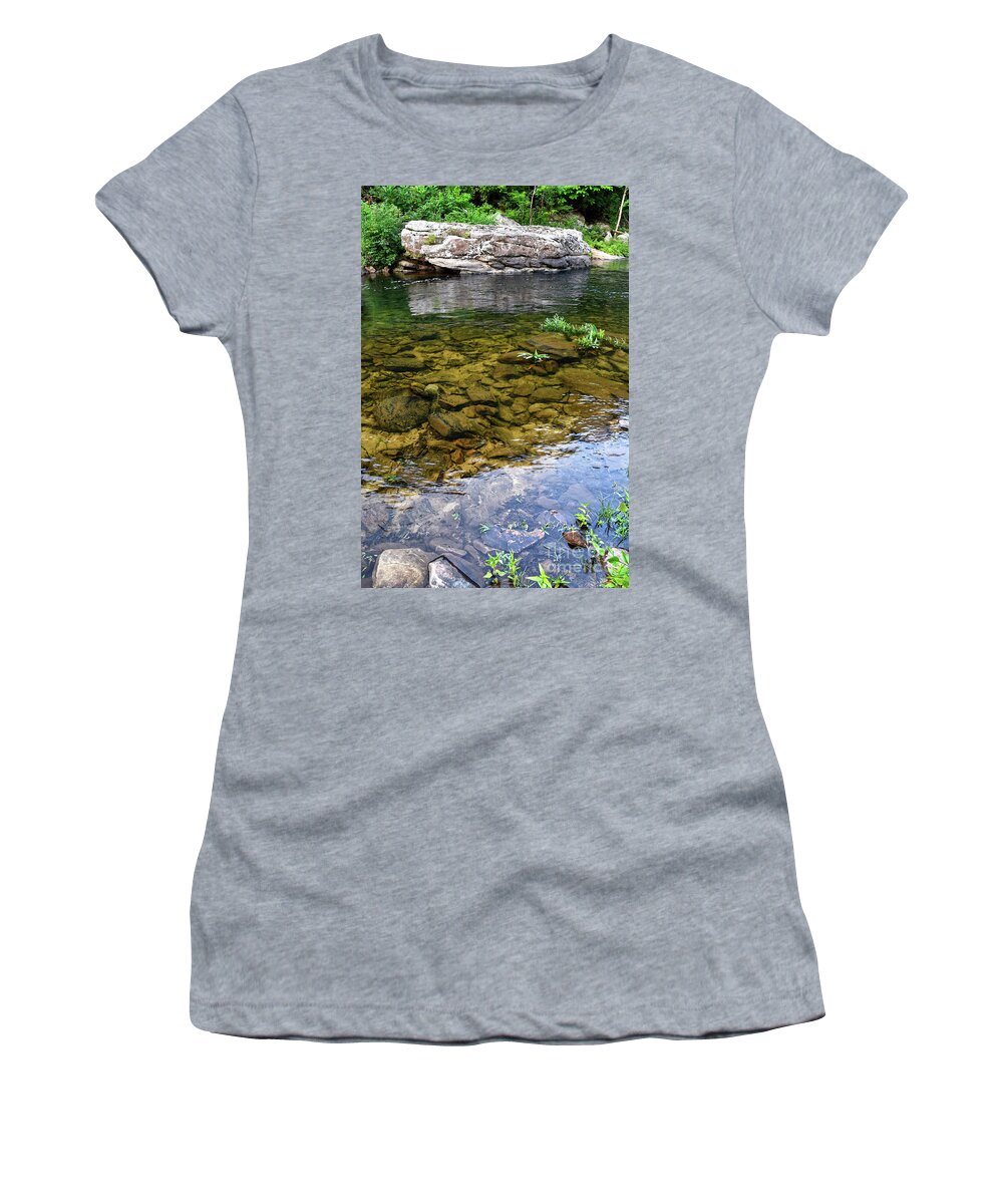 Tennessee Women's T-Shirt featuring the photograph Morning Reflections 2 by Phil Perkins