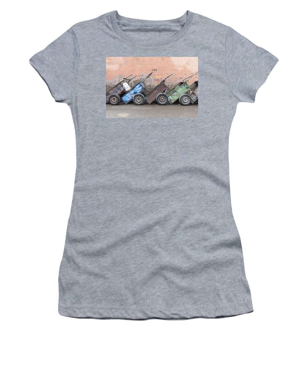 New Topographics Women's T-Shirt featuring the photograph Moroccan Urbanscape 20 by Stuart Allen