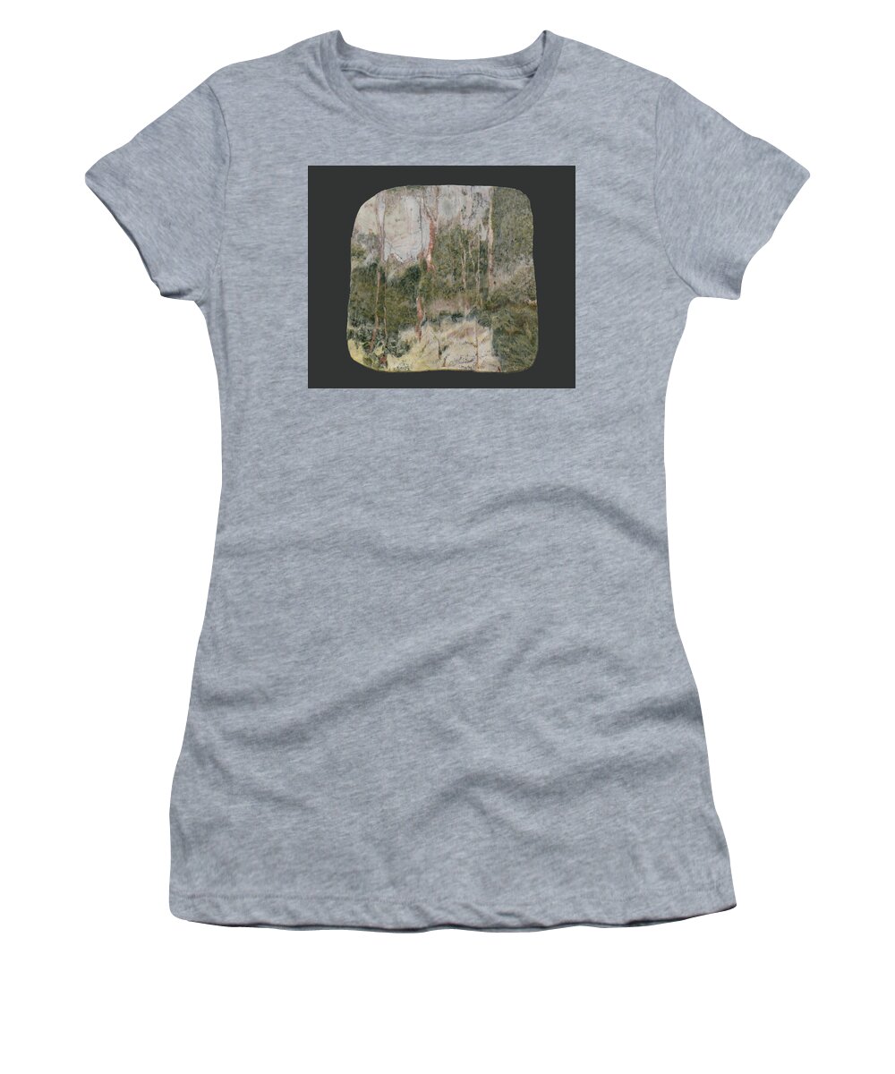 Art In A Rock Women's T-Shirt featuring the photograph Mr1037 by Art in a Rock