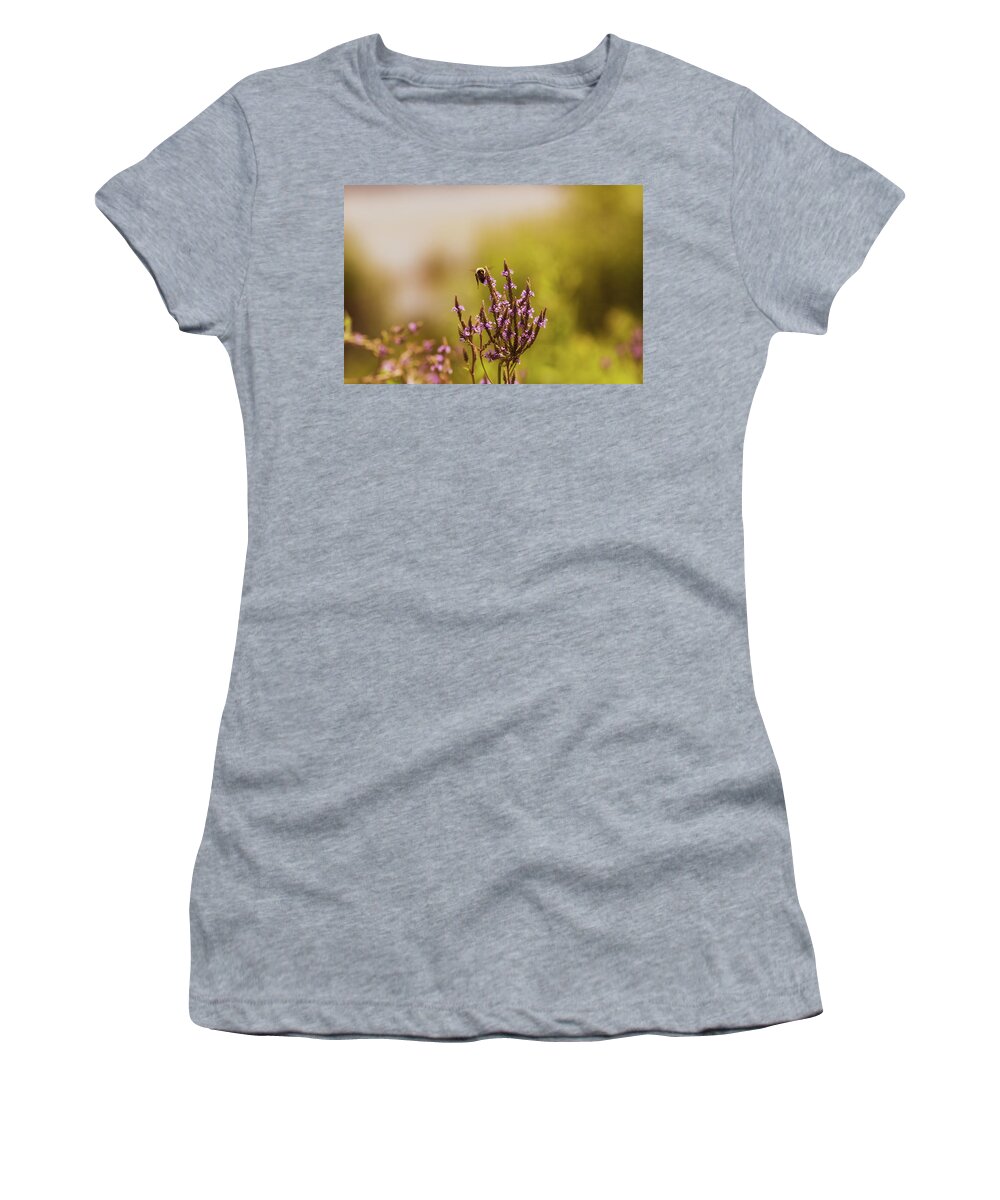 Bee Women's T-Shirt featuring the photograph Bees by Amelia Pearn