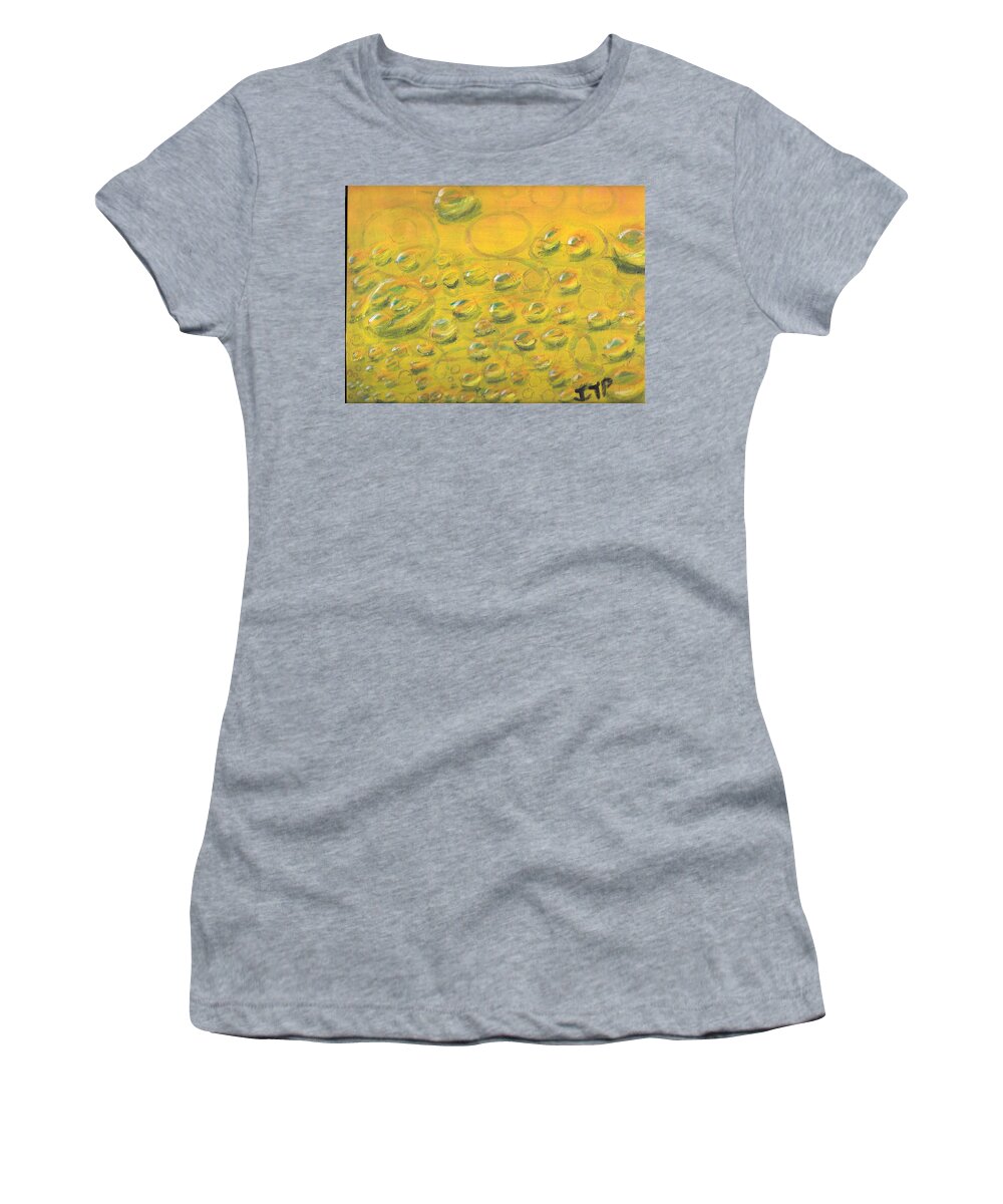 Rebirth Women's T-Shirt featuring the painting New Worlds Forming by Esoteric Gardens KN