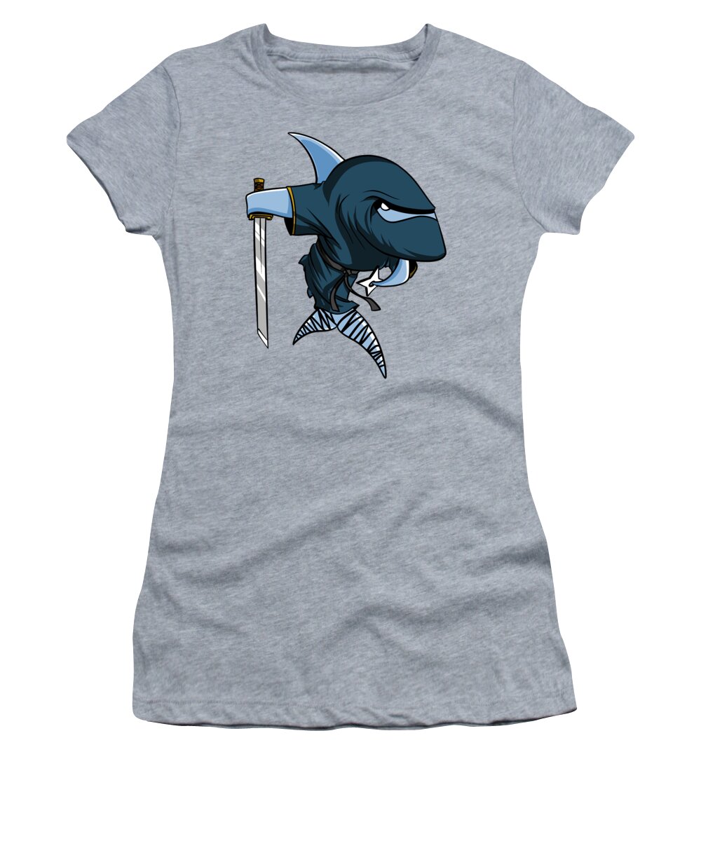 Ninja Shark Samurai Women's T-Shirt
