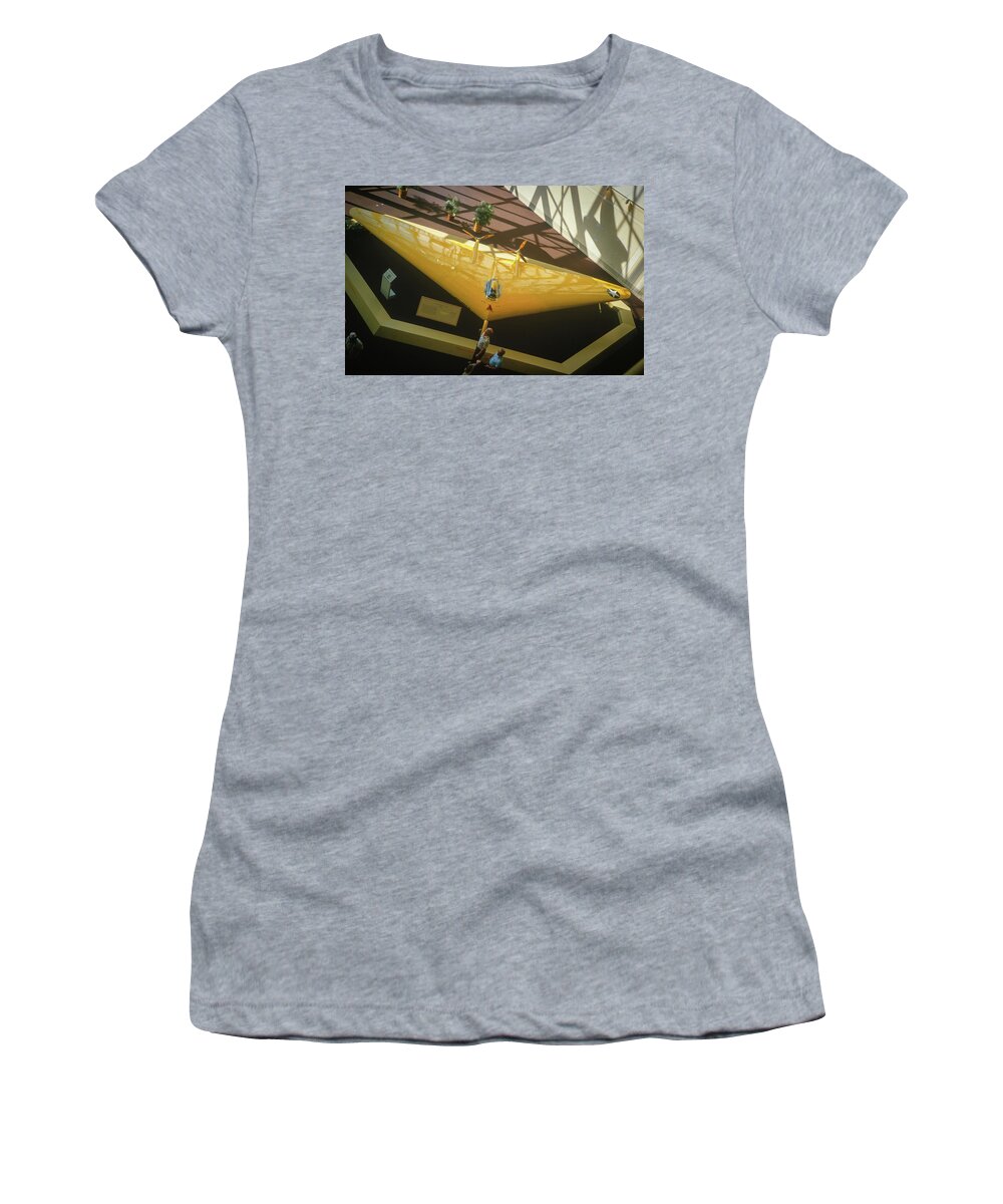 Capitol Women's T-Shirt featuring the photograph Northrop N1-m Flying Wing by Gordon James