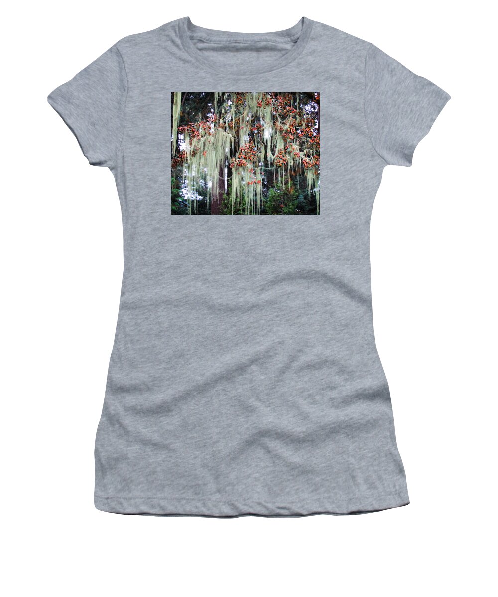 Nature Women's T-Shirt featuring the photograph Old Man's Beard by KATIE Vigil