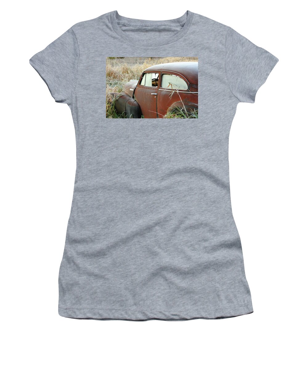 Chevrolet Women's T-Shirt featuring the photograph Out To Pasture by Lens Art Photography By Larry Trager