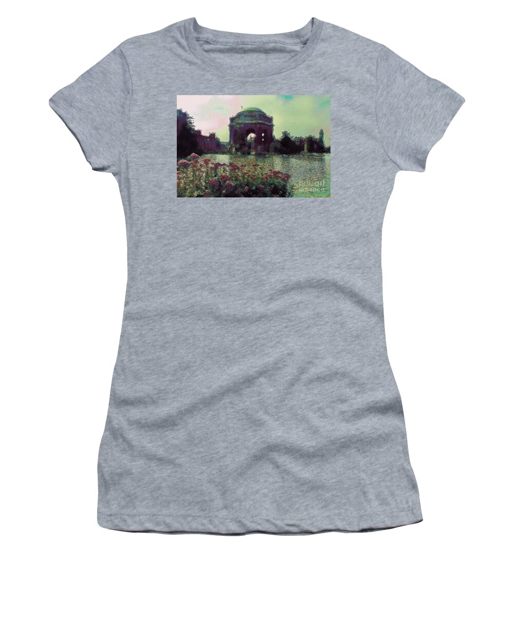 Palace Women's T-Shirt featuring the photograph Palace of Fine Arts by Katherine Erickson