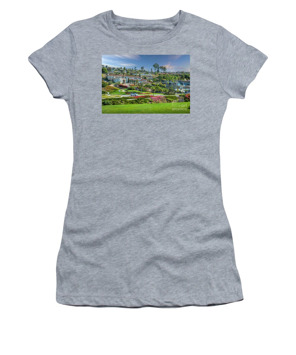 Palos Verdes Women's T-Shirt featuring the photograph Palos Verdes Peninsula by David Zanzinger
