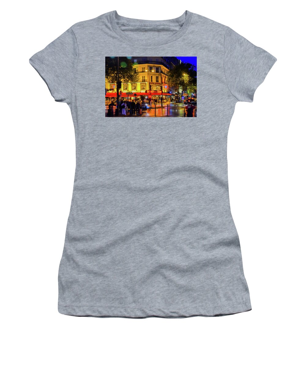 Brasserie de l'Isle St. Louis Paris Women's T-Shirt