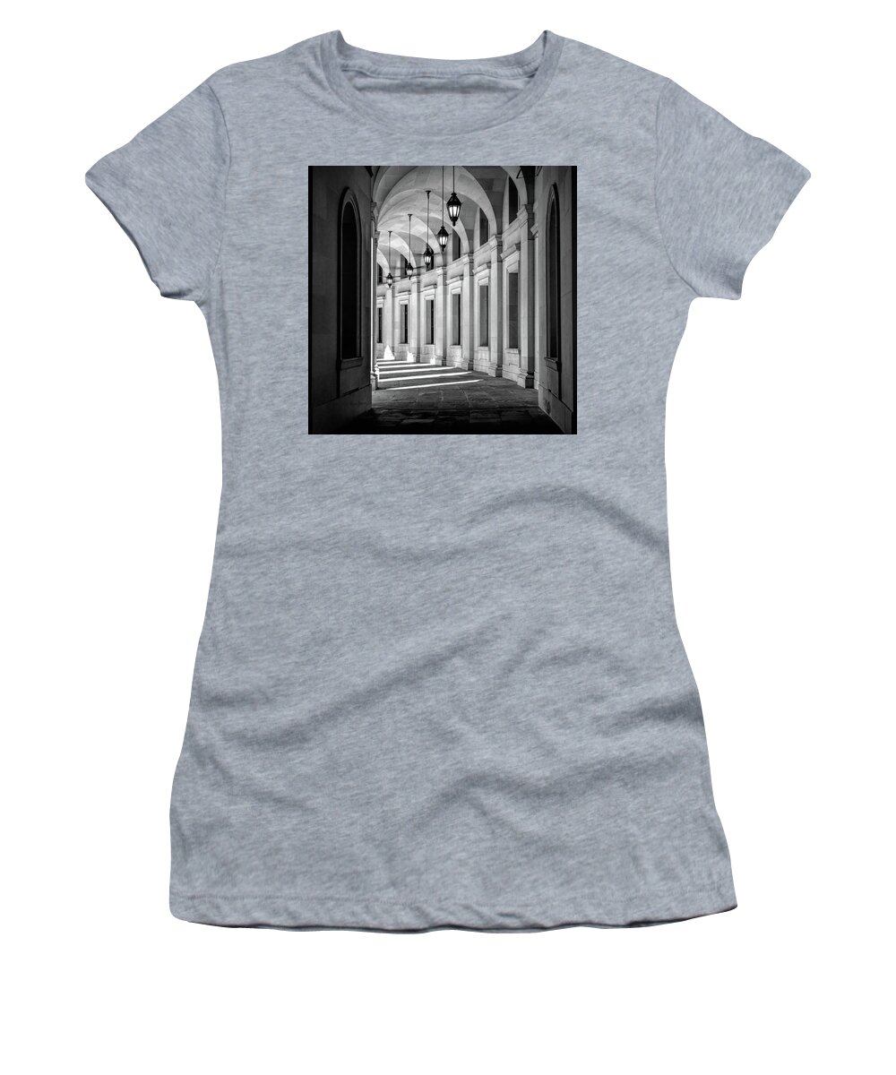 Passageway Women's T-Shirt featuring the photograph Passageway by Sharon Popek
