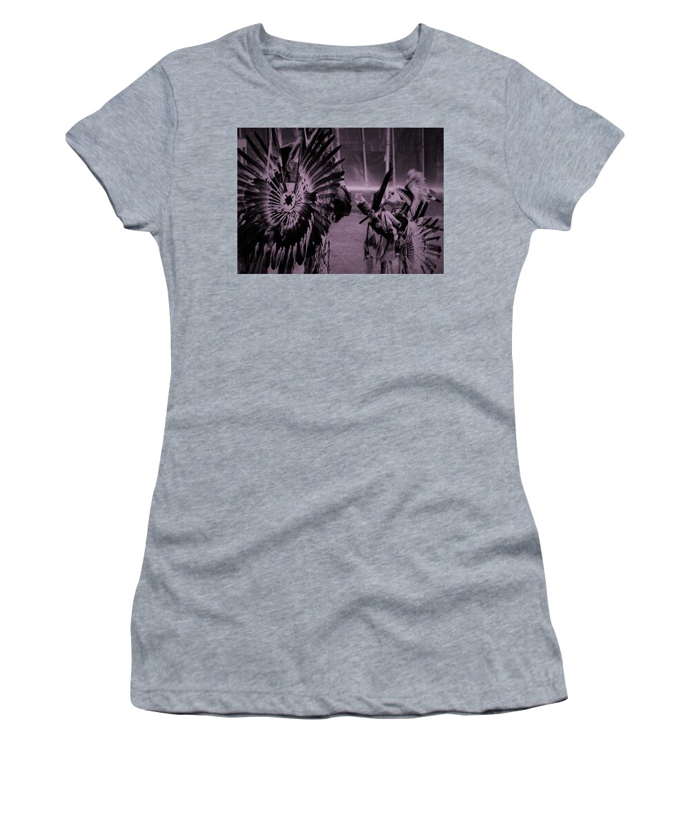 Indian Women's T-Shirt featuring the photograph Passing The Buck by Jason Denis