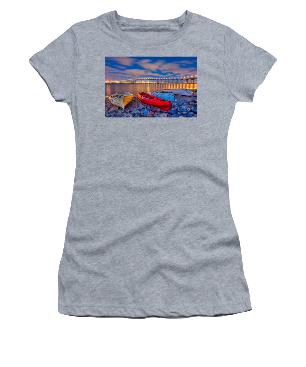 Sand Women's T-Shirt featuring the photograph Peace amid the chaos by Sam Antonio
