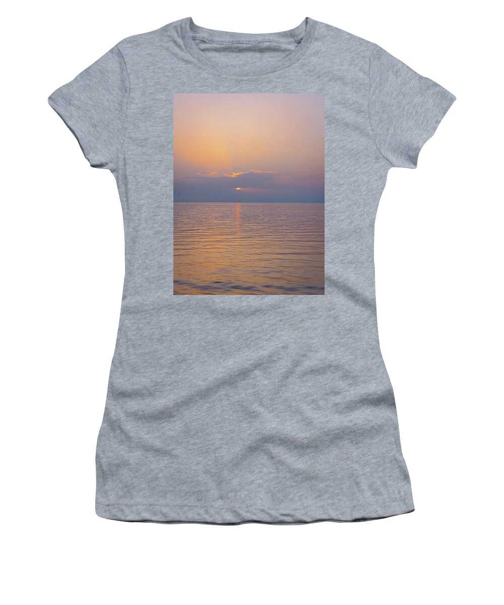 Sea Women's T-Shirt featuring the photograph Peace by Andrea Whitaker