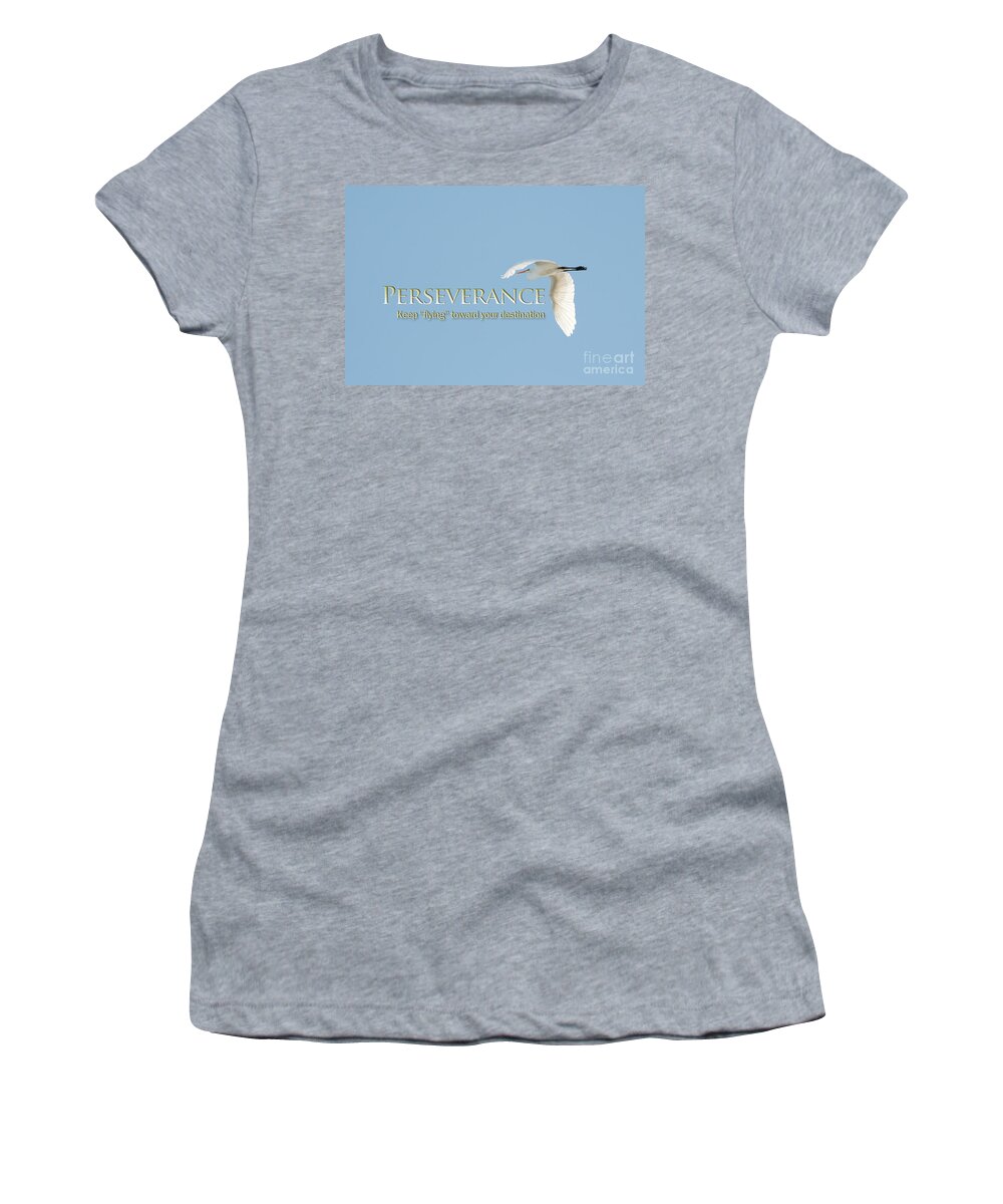 Anita Oakley Women's T-Shirt featuring the photograph Perseverance II by Anita Oakley