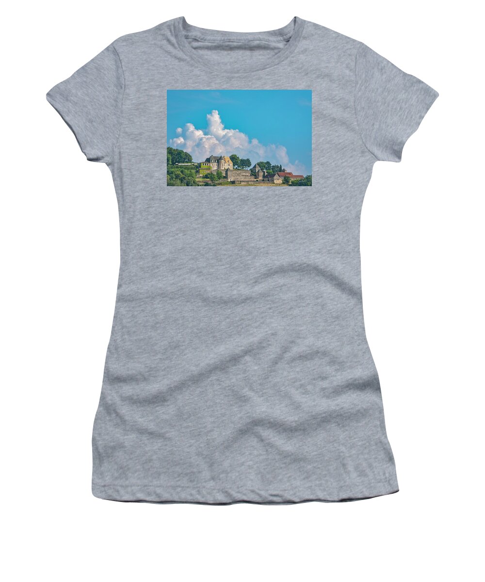 Chateau Women's T-Shirt featuring the photograph Petit Chateau by Jurgen Lorenzen
