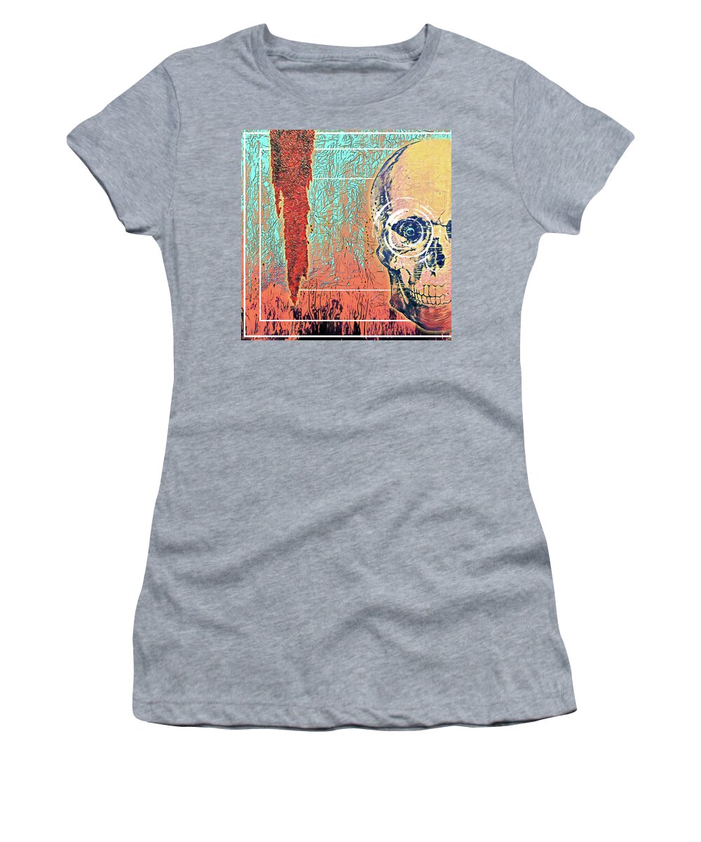 Bobby Zeik Women's T-Shirt featuring the digital art Playing Pretend NFT design 8 by Bobby Zeik