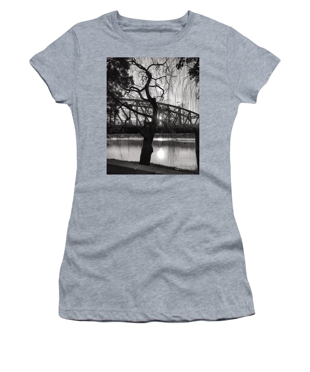 Portland Women's T-Shirt featuring the photograph Portland by Charlene Mitchell