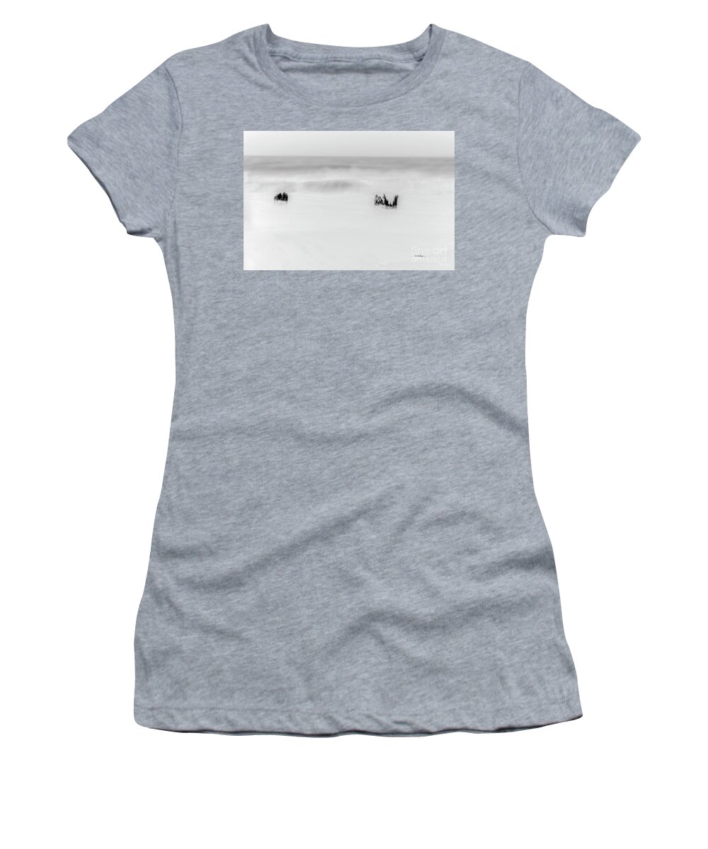 Nature Women's T-Shirt featuring the photograph Power Of The Sea by DB Hayes
