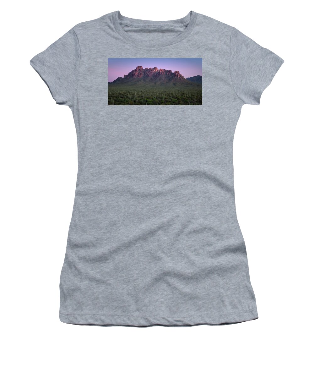 Arizona Women's T-Shirt featuring the photograph Ragged Blue by James Covello