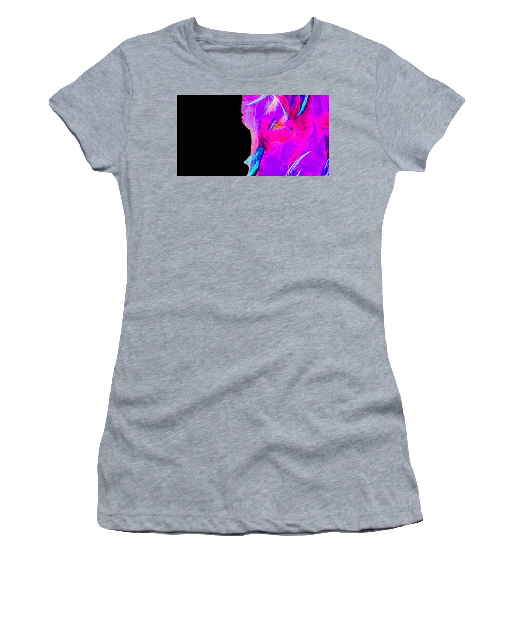 Abstract Women's T-Shirt featuring the photograph Realization by Jim Signorelli