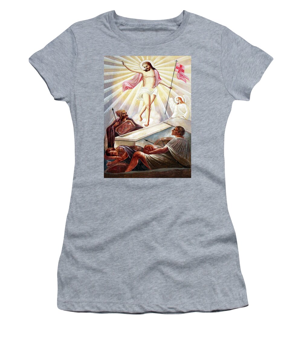 Resurrection Women's T-Shirt featuring the photograph Resurrection at St. Mary Church by Munir Alawi