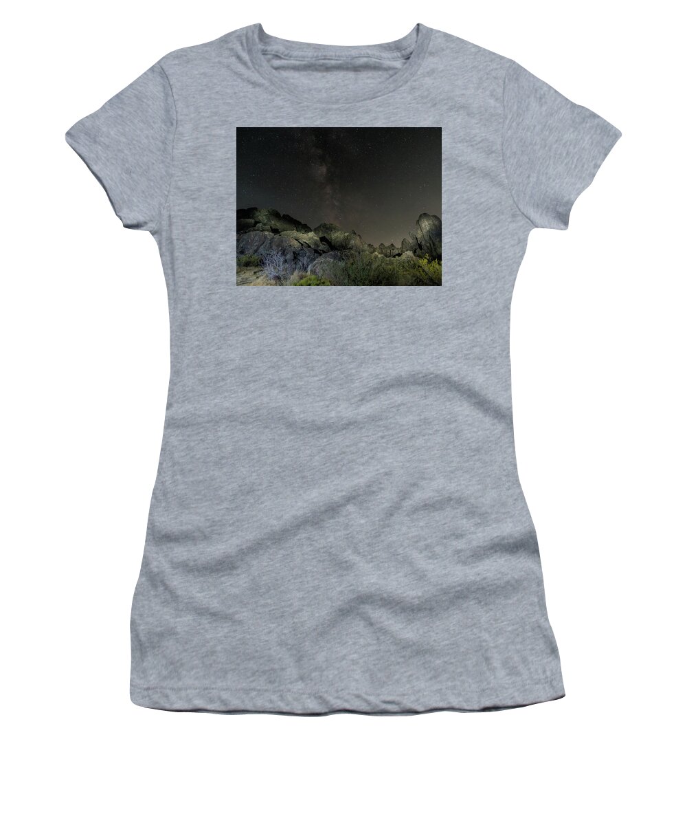Milkyway Women's T-Shirt featuring the photograph Rise by Daniel Hayes