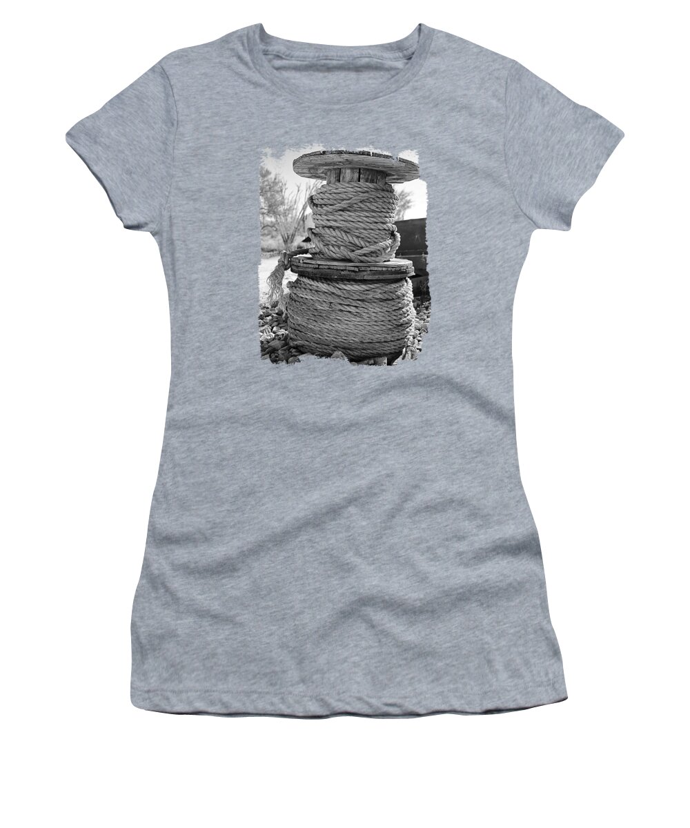Rope Women's T-Shirt featuring the photograph Rope by Elisabeth Lucas