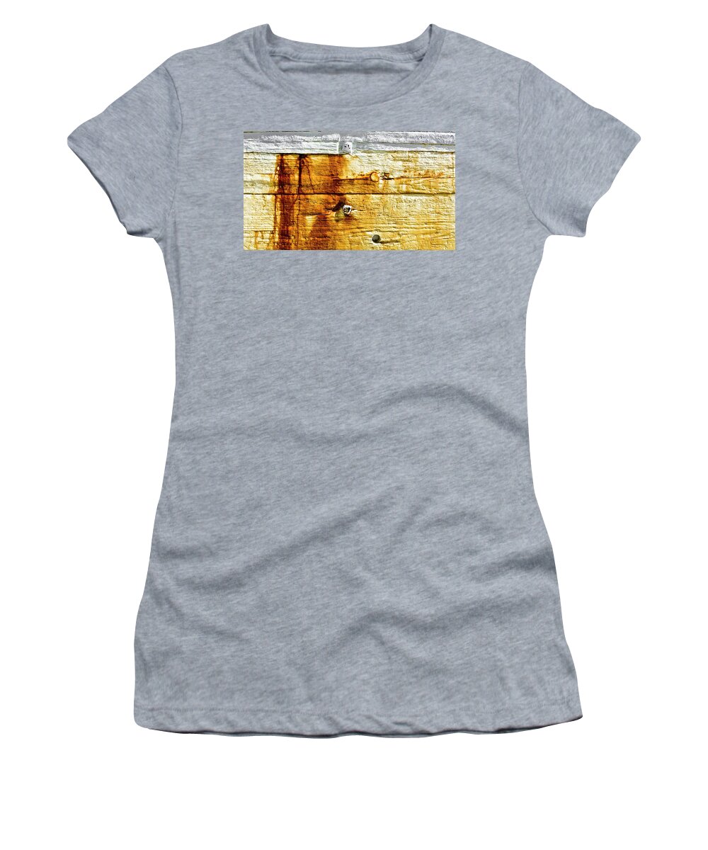 Rust Women's T-Shirt featuring the photograph Rust Runneth Over by Jeff Cooper