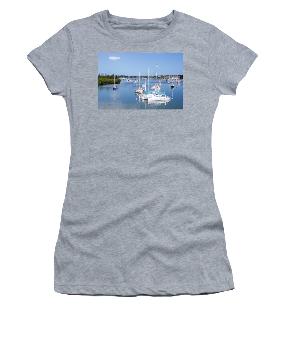 Florida Women's T-Shirt featuring the photograph Safe Harbor by Robert Carter