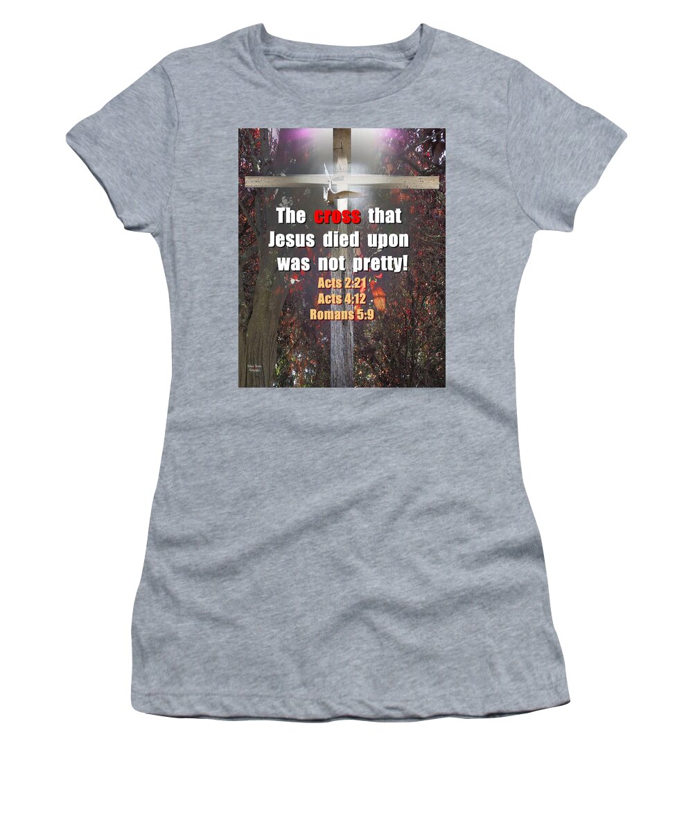 Digital Painting Women's T-Shirt featuring the photograph Salvation by Richard Thomas