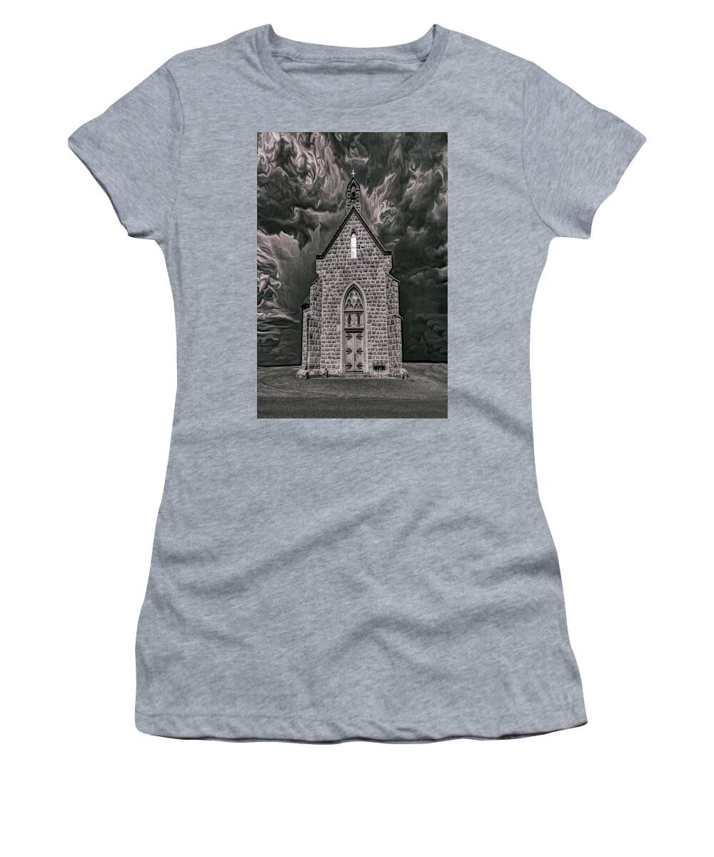Art Women's T-Shirt featuring the photograph Sanctuary ... by Chuck Caramella