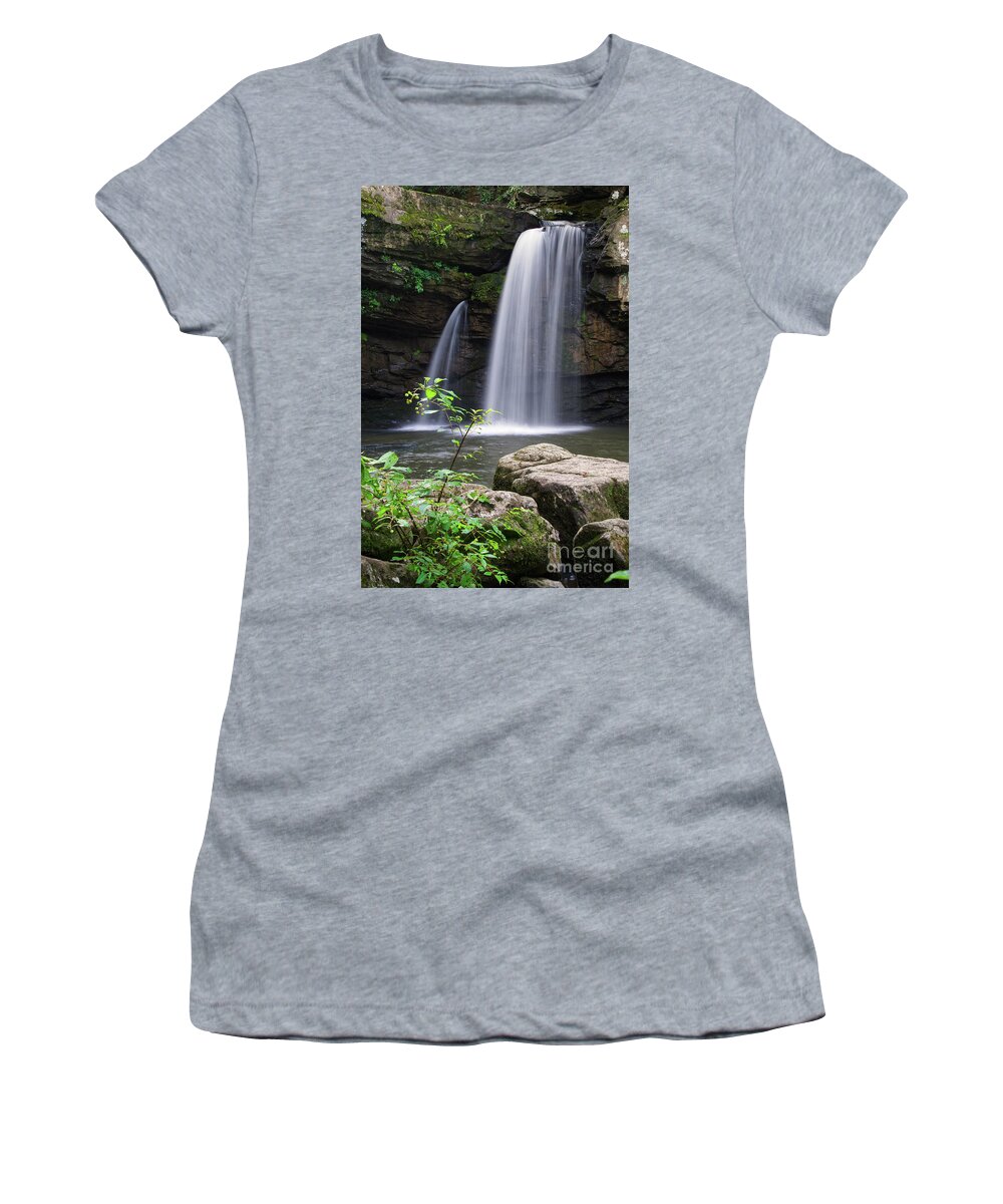 Savage Falls Women's T-Shirt featuring the photograph Savage Falls 2 by Phil Perkins