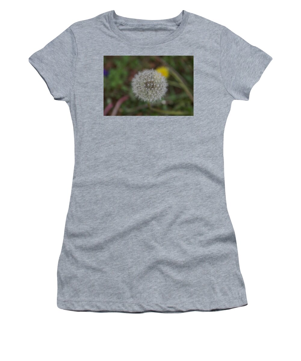  Women's T-Shirt featuring the photograph Seedhead by Heather E Harman