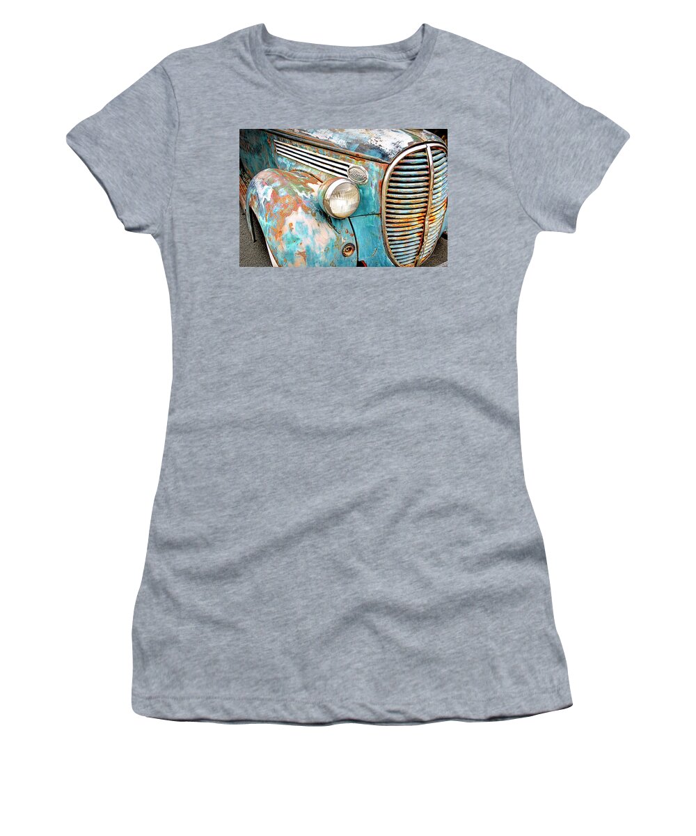 David Lawson Photography Women's T-Shirt featuring the photograph Seen Better Days by David Lawson
