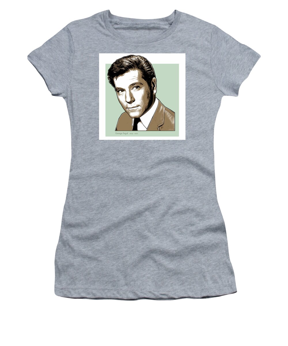 Comedy Women's T-Shirt featuring the drawing Segal Tribute by Greg Joens