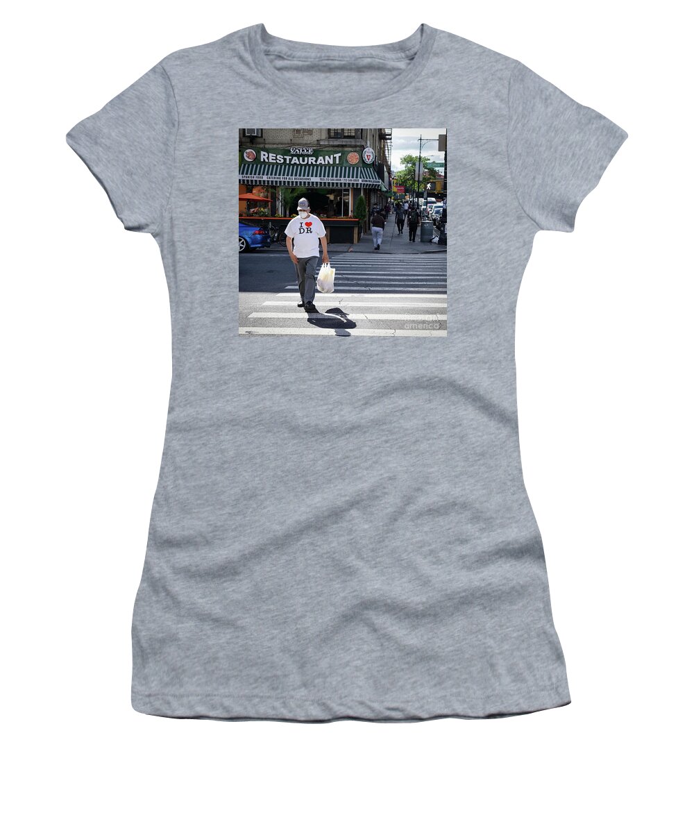 Inwood Women's T-Shirt featuring the photograph Sherman Avenue by Cole Thompson