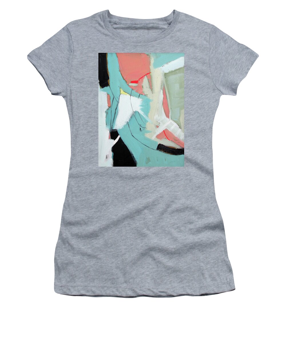 Shrimp Creole Women's T-Shirt featuring the painting Shrimp Creole by Chris Gholson
