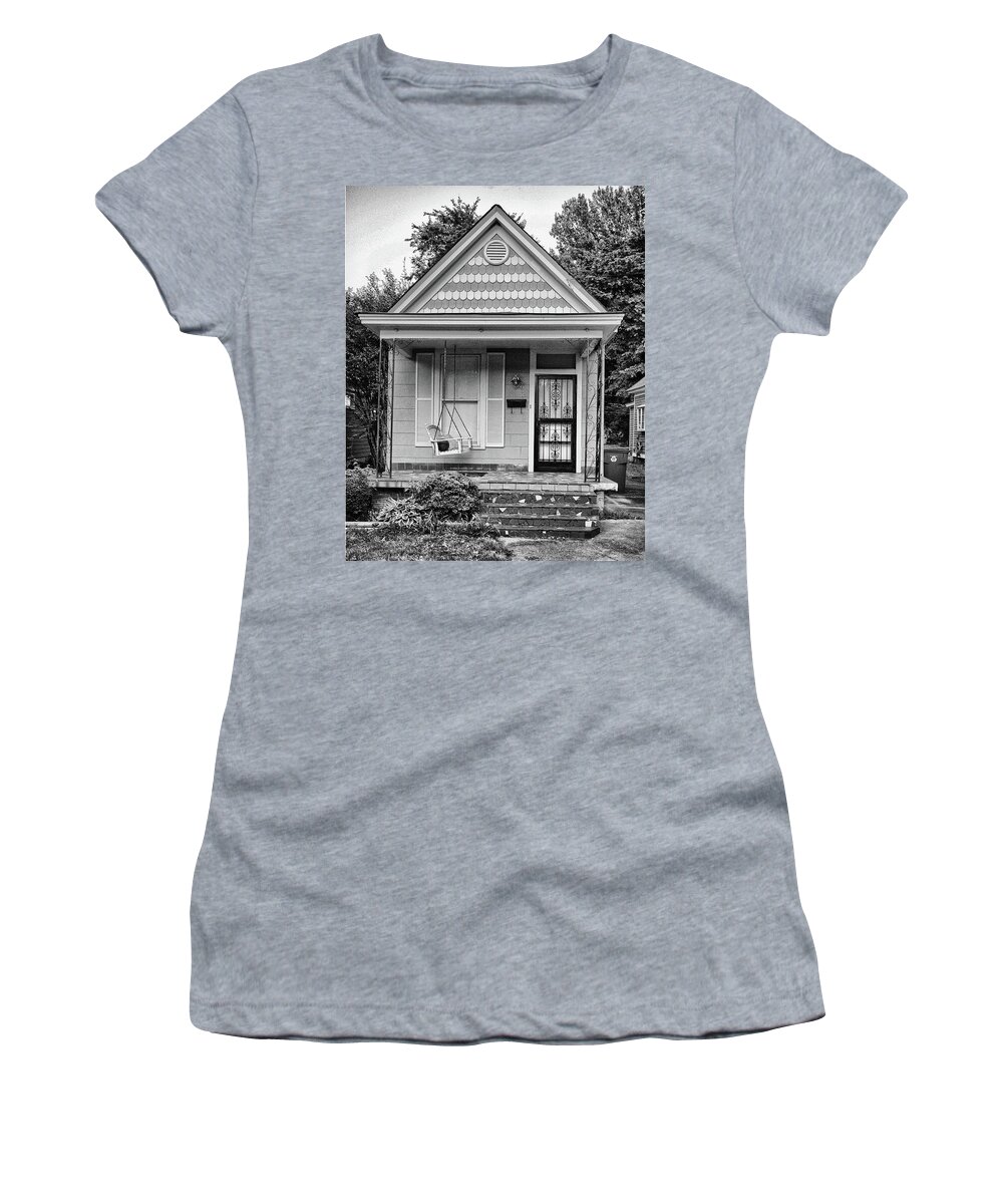 House Women's T-Shirt featuring the photograph Small house by Jim Mathis