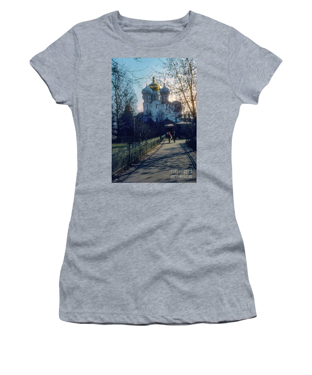 Smolensky Cathedral Women's T-Shirt featuring the photograph Smolensky Cathedral by Bob Phillips