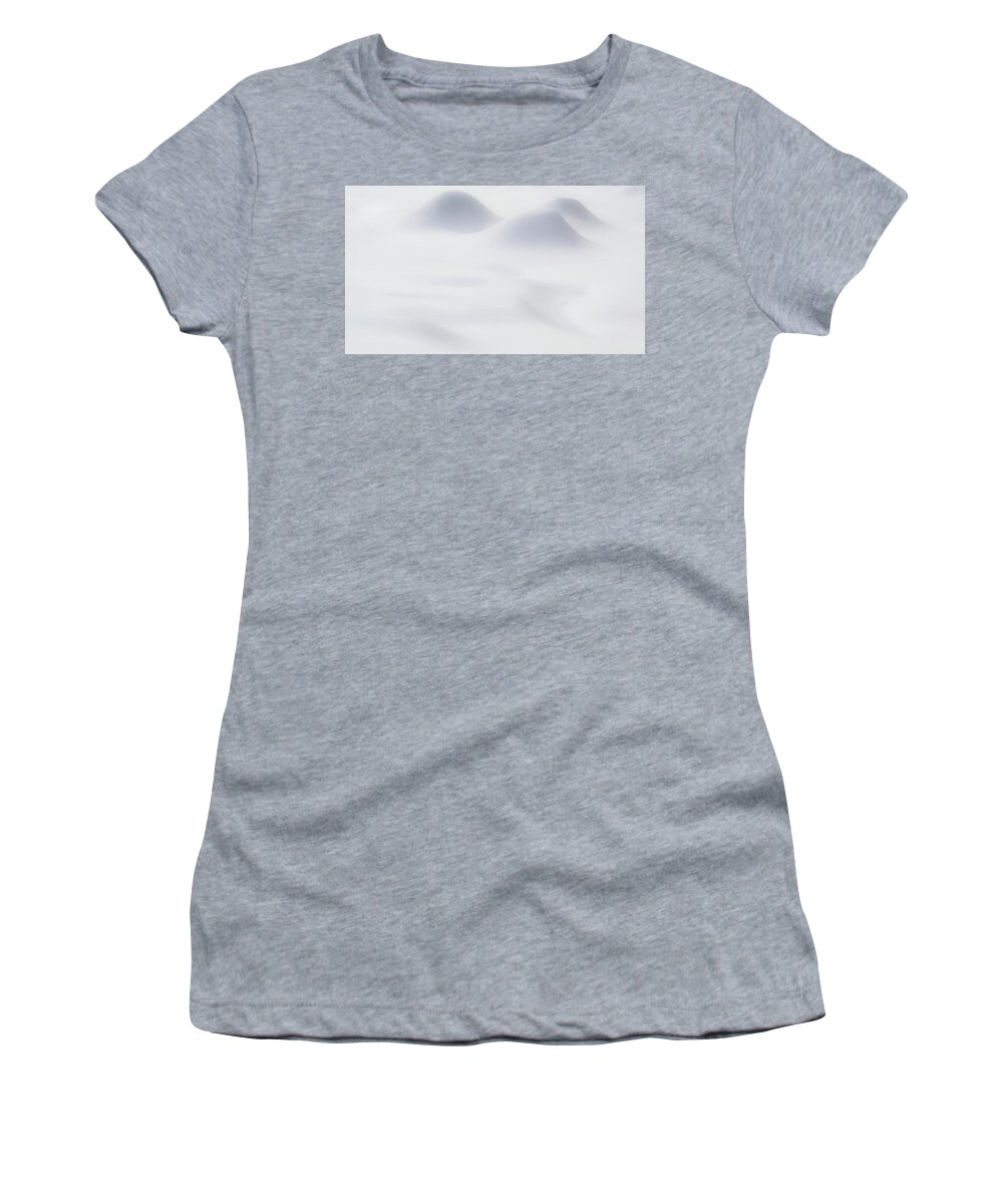 Snow Drift Women's T-Shirt featuring the photograph Snow Drift by Michael Hubley