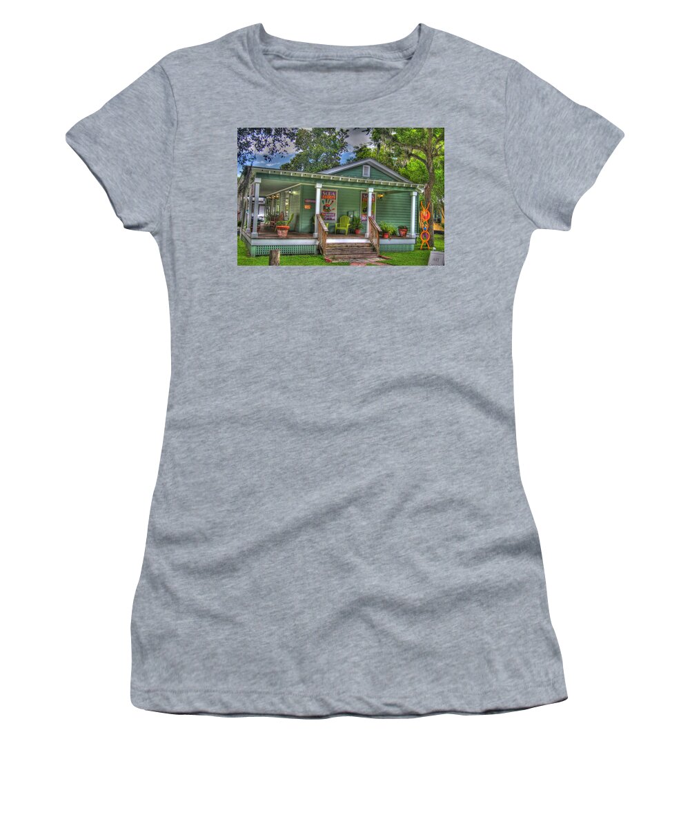Bluffton Women's T-Shirt featuring the photograph SOBA Gallery by John Handfield