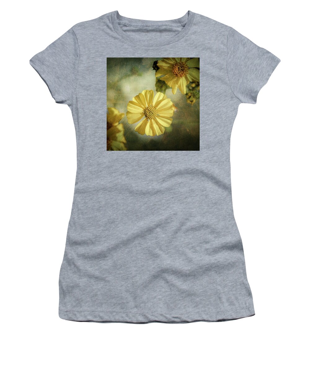 Tucson Women's T-Shirt featuring the photograph Spring Desert Marigold by Steve Kelley