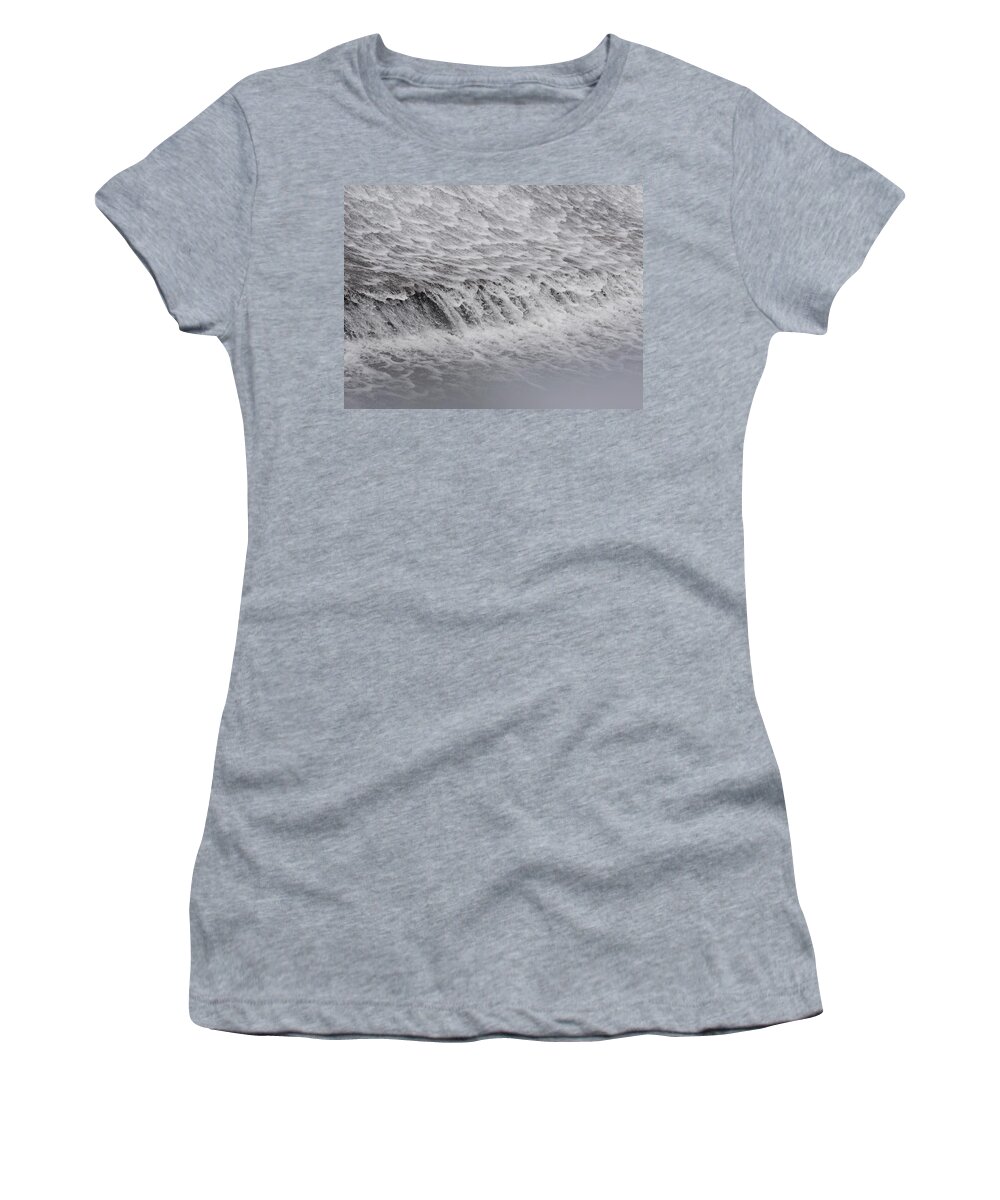 Jane Ford Women's T-Shirt featuring the photograph Staunton Dam at North River by Jane Ford