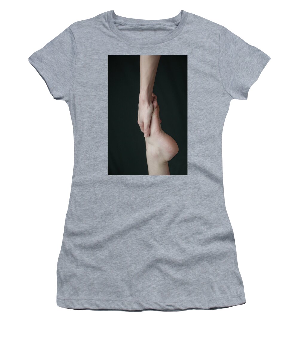Yoga Women's T-Shirt featuring the photograph Strength by Marian Tagliarino