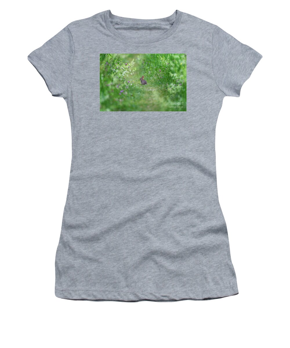 Baby Women's T-Shirt featuring the photograph Summer postcard by Nina Stavlund