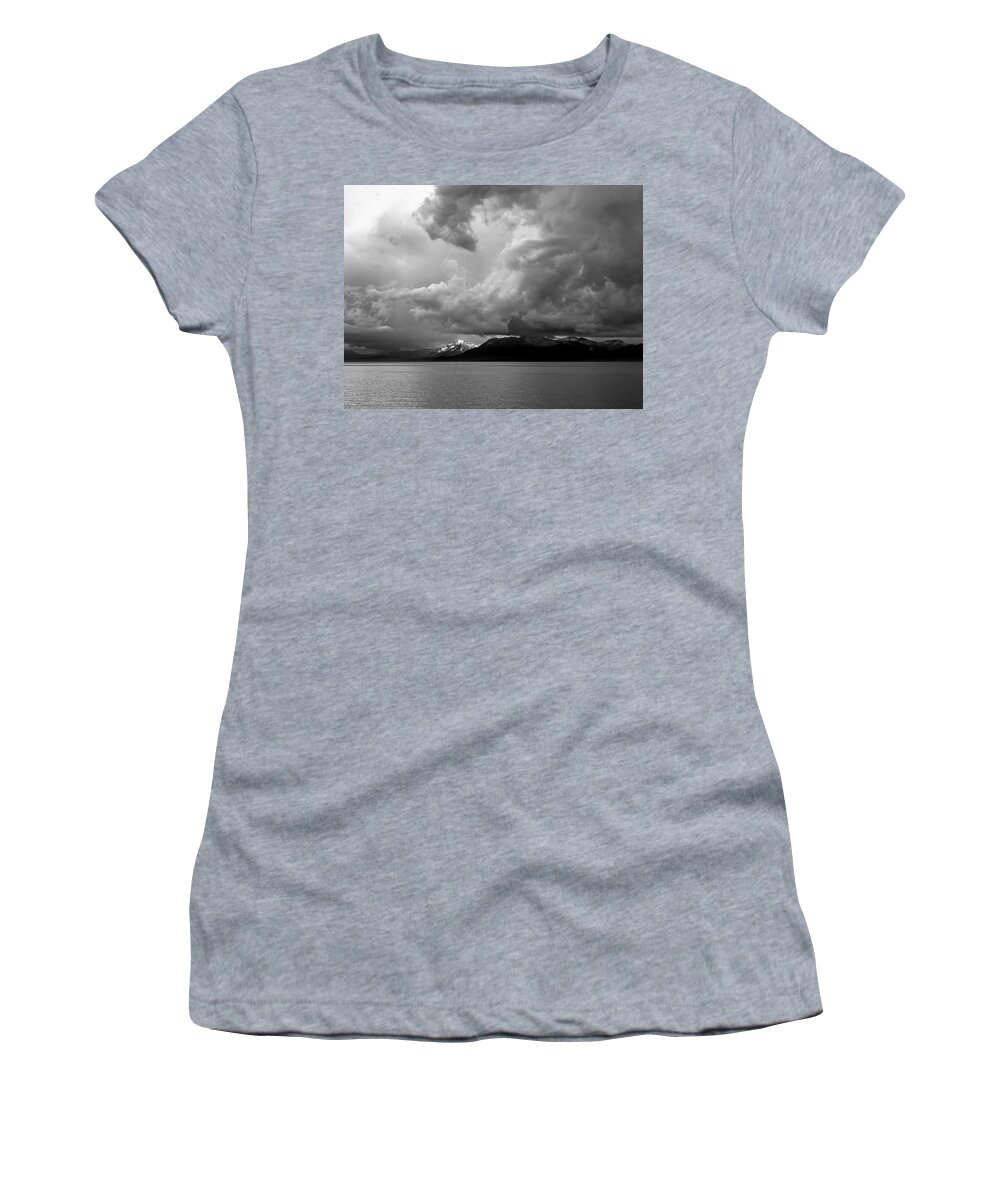 Lake Women's T-Shirt featuring the photograph Tallac Storm by Martin Gollery