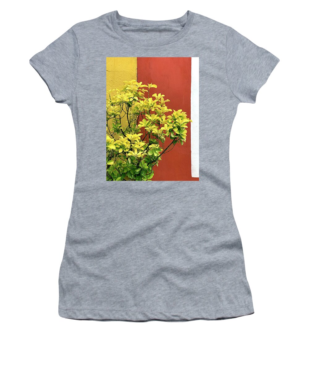 Obidos Women's T-Shirt featuring the photograph The Colors of Obidos by Jill Love