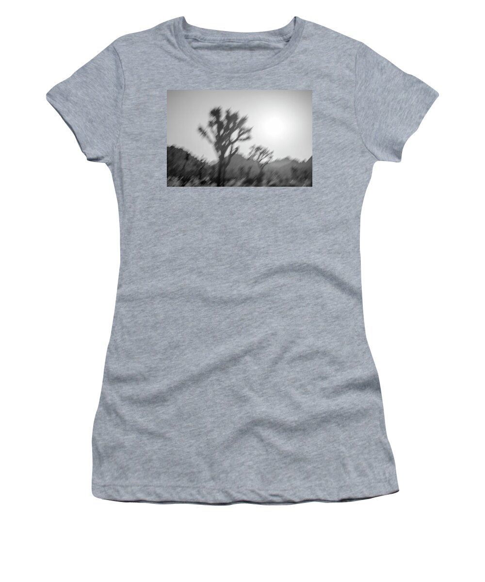 Joshua Tree Women's T-Shirt featuring the photograph The Mystical Desert #1 Joshua Tree National Park by Joseph S Giacalone