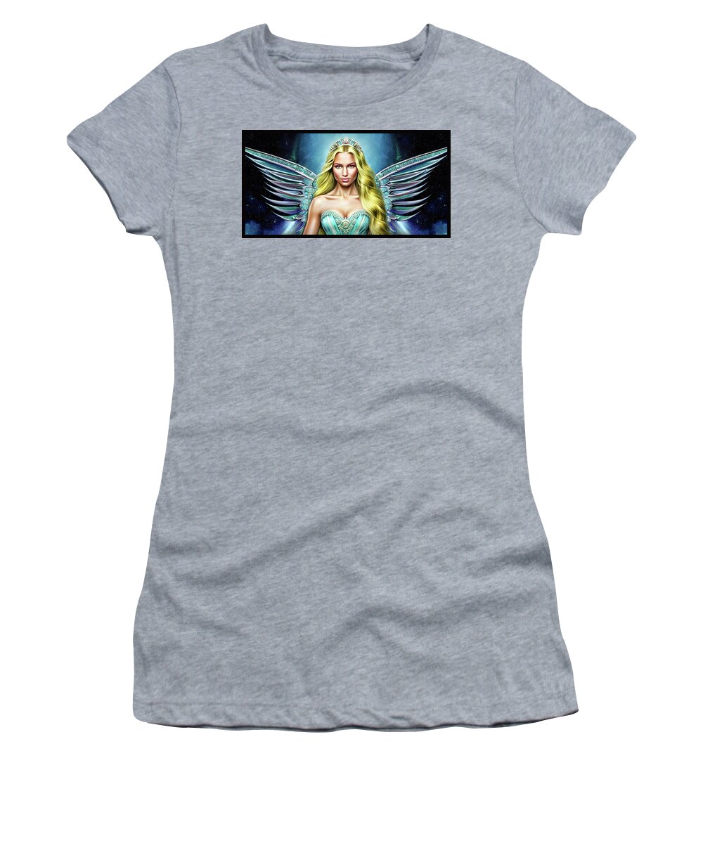 Healer Women's T-Shirt featuring the digital art The Prom Queen by Shawn Dall