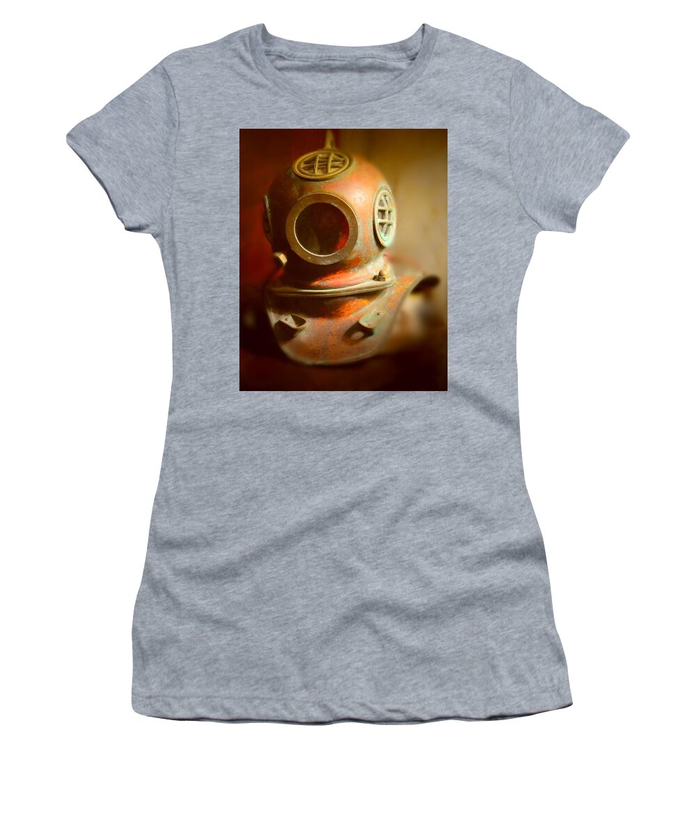Diver Women's T-Shirt featuring the photograph The Retired Diver by Stacie Siemsen