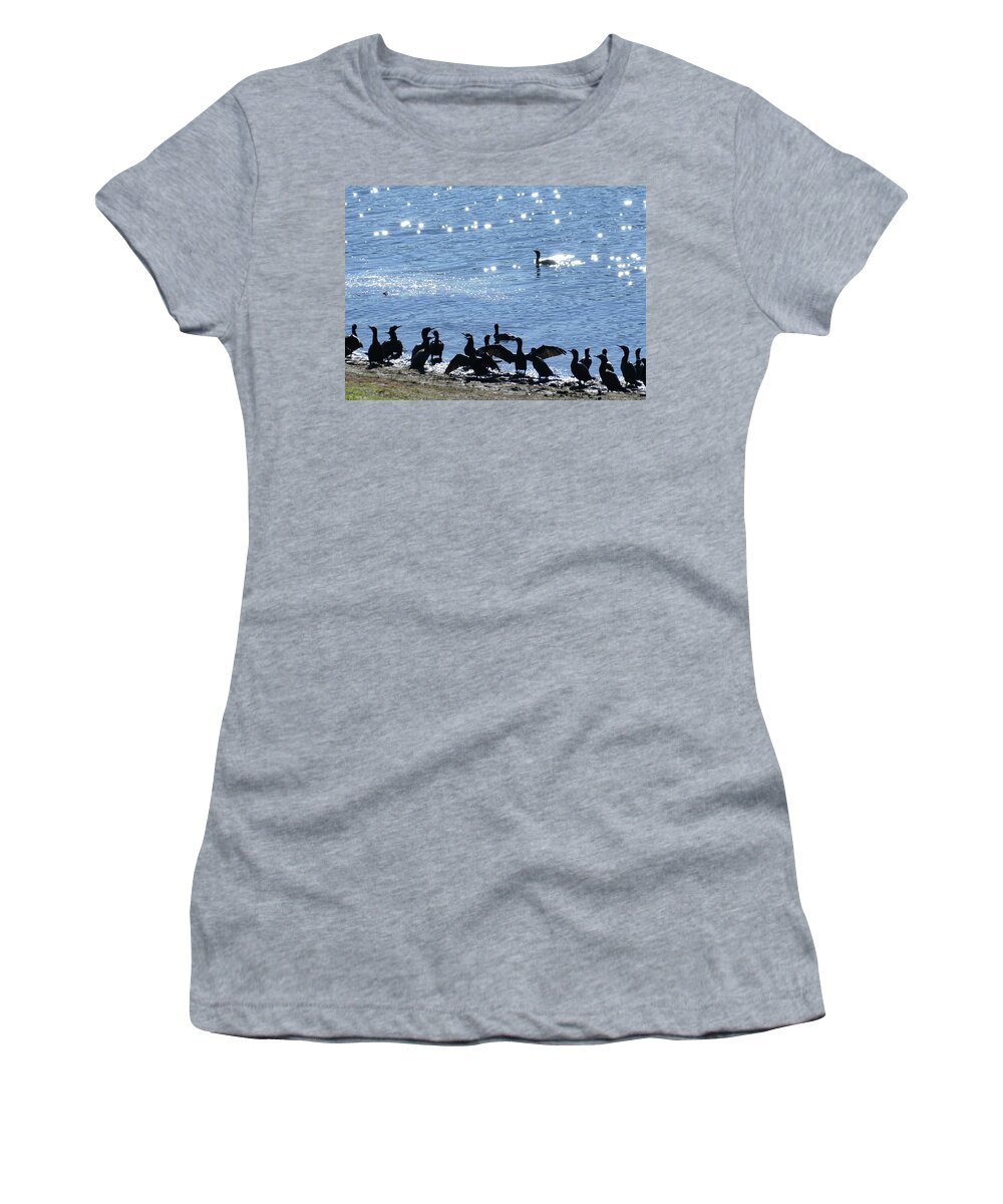Animals Women's T-Shirt featuring the photograph The Star Of The Show by Maryse Jansen